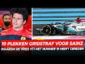 10 plekken gridstraf voor Sainz, dit is waarom De Vries VT1 met nummer 19 heeft gereden | GPFans