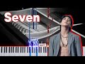 🎹 Seven de Jungkook em GOLDEN - BTS (방탄소년단) | Piano Tutorial | INICIANTE