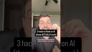 Everyone ranking in AI is doing 1 of these 3.