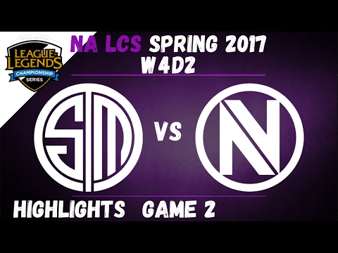 TSM vs NV Highlights Game 2 NA LCS 2017 Spring W4D2 Team SoloMid vs Team EnVyUs