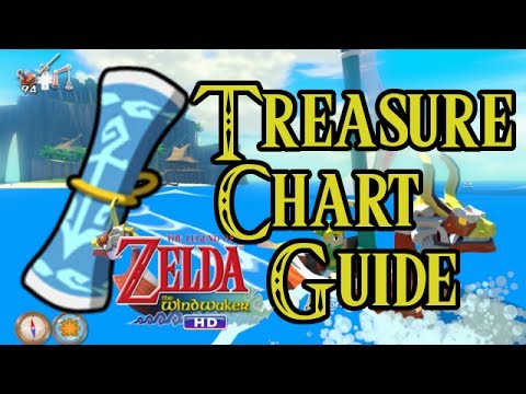 Wind Waker HD:  Treasure Chart Guide