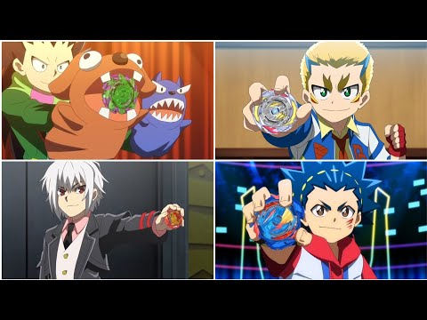 Beyblade Burst QuadStrike - All Introduction of Beyblades