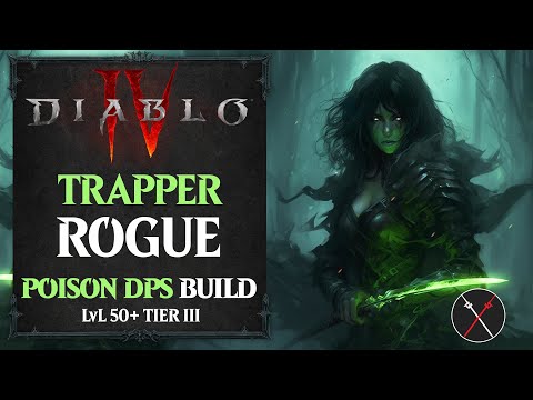 Diablo 4 Rogue Build - Flurry Trapper Endgame Build (Level 50+)