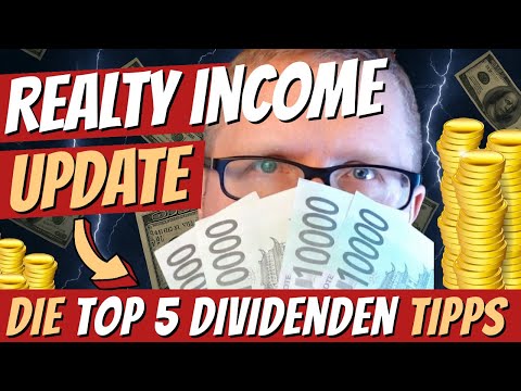 💸 5.000 EURO DIVIDENDE KNACK 💸 Realty Income Update, Wasser - Dividende und 68 Prozent Kursgewinn 🚀