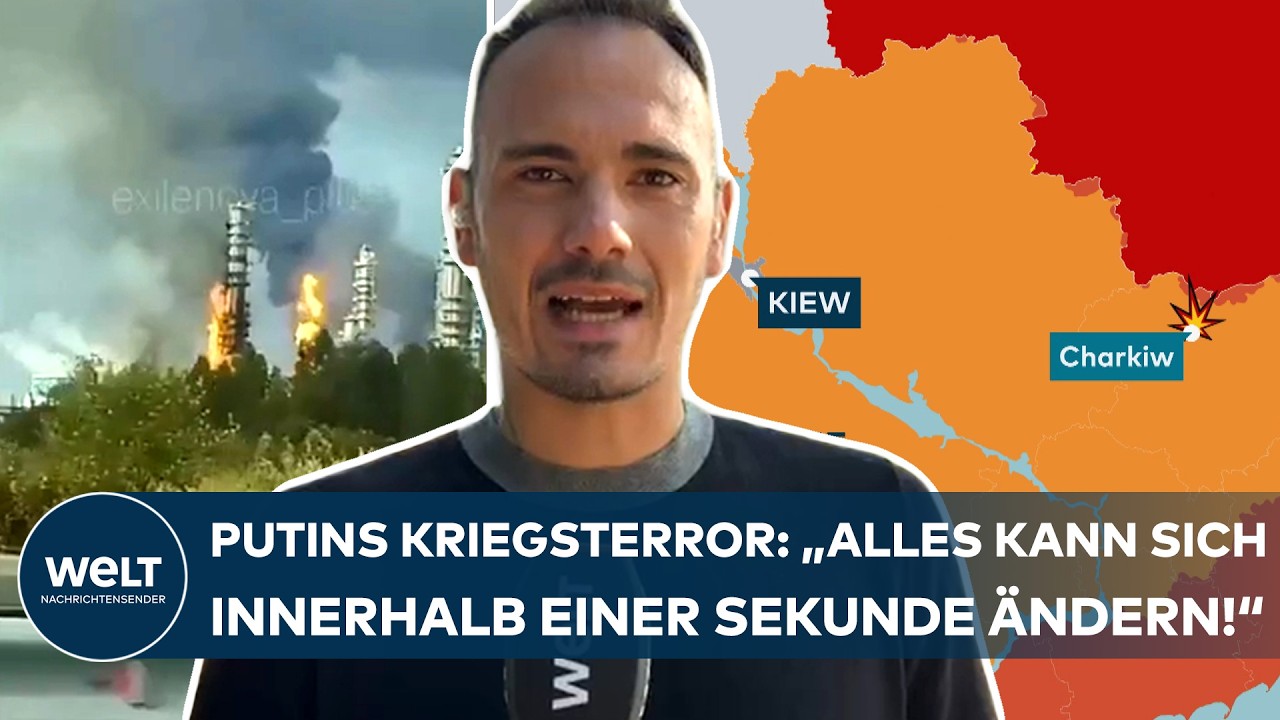 UKRAINE-KRIEG: Leben und Leiden in der Frontstadt Charkiw – unter Beschuss von Putins Truppen