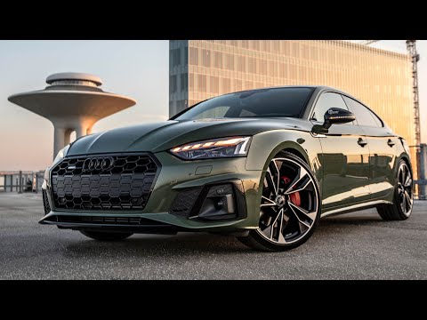 SICK SPEC! NEW 2021 AUDI A5 SPORTBACK - BEST LOOKING A5 EVER? RS5-Looks! 45TFSI, district green etc