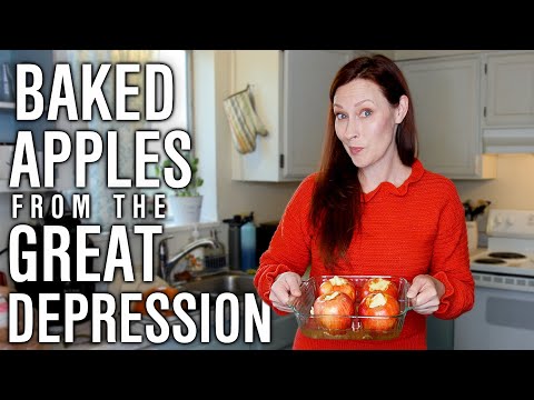 Delicious Baked Apple Recipe From The Great Depression: A Simple And Tasty Treat!