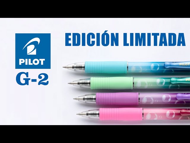 Vídeo relacionado con Pilot Pen 2605 G2 07 - Bolígrafo de tinta de gel (0,7 mm, punta de 0,39 mm, ancho de línea de 0,39 mm, rellenable, bl-g2-7, 6 unidades), color azul