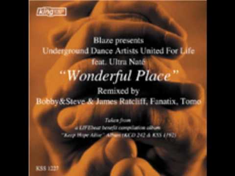 Blaze presents UDAUFL feat. Ultra Nate' - Wonderful Place (Bobby & Steve & James Ratcliff Afro Mix)