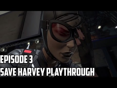 BATMAN Episode 3 Save Harvey Dent Playthrough Gameplay Walkthrough