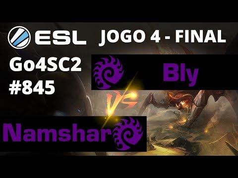 StarCraft 2 - Bly vs Namshar (ZvZ) Jogo 4 - FINAL - Go4SC2 Europe Cup #845 [PT-BR]