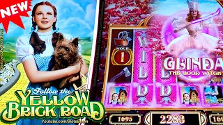 NEW WIZARD OF OZ - Follow The Yellow Brick Road - GOLD & SILVER FREE SPINS - CASINO SLOTS