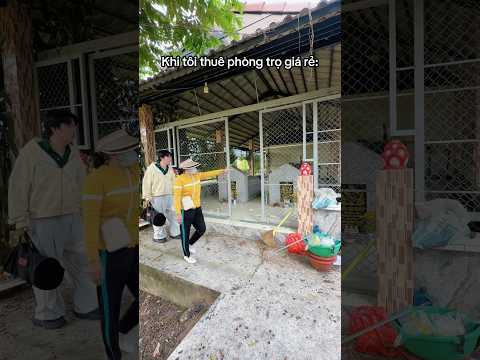 Khi Tôi Thuê Phòng Trọ Giá Rẻ | Cáo Nhỏ #caonho #haihuoc #shorts