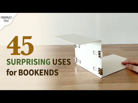 Surprising Ways to Use Bookends｜Big Makeovers for Tiny Everyday Items｜Minimalist Upcycling Ideas