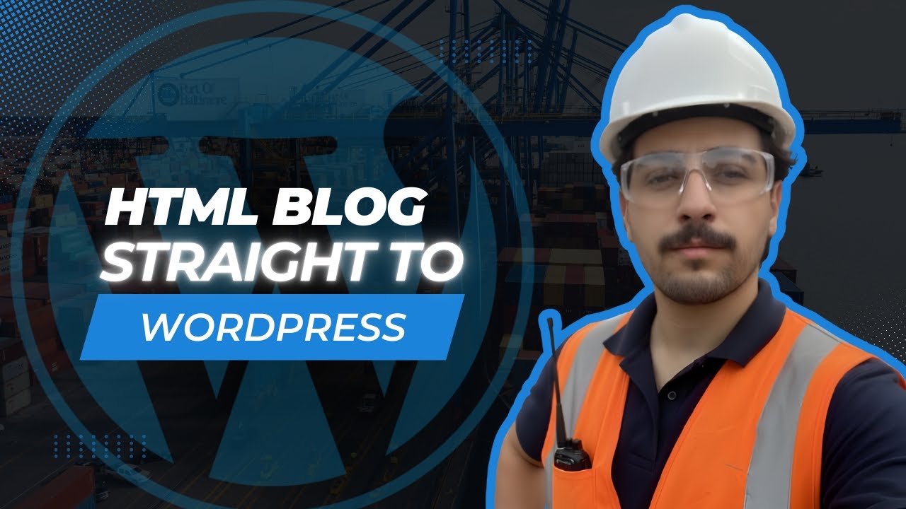 Thumbnail for Konverter HTML-blogindlæg til WordPress automatisk! ⚡ | Med understøttelse af JavaScript-komponenter