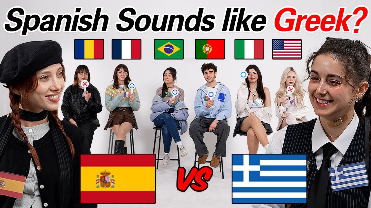 Greek Language l Why Greek Sounds Like Spanish? How Similar Are They?