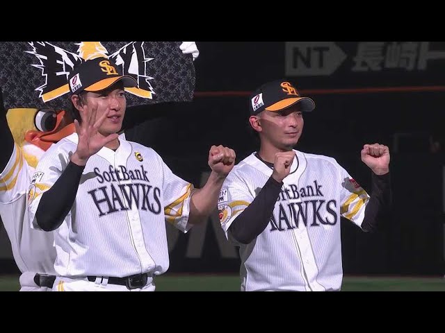 ホークス・東浜巨投手・柳田悠岐選手ヒーローインタビュー 5月4日 福岡ソフトバンクホークス 対 オリックス・バファローズ