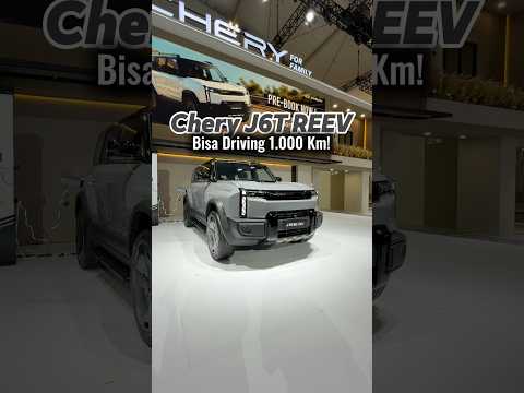 Chery J6T CSH, versi REEV yang sudah bisa dipesan modal Rp5 juta!