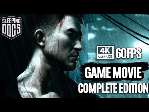 SLEEPING DOGS Definitive Edition All Cutscenes (Includes All DLC'S) Game Movie 4K Ultra HD