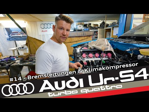 Bremsleitungen & Klimakompressor I #14 Audi Ur-S4 20V Turbo Quattro I RD48