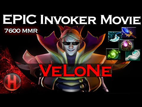 VeLoNe EPIC 7600MMR Invoker Movie Dota 2