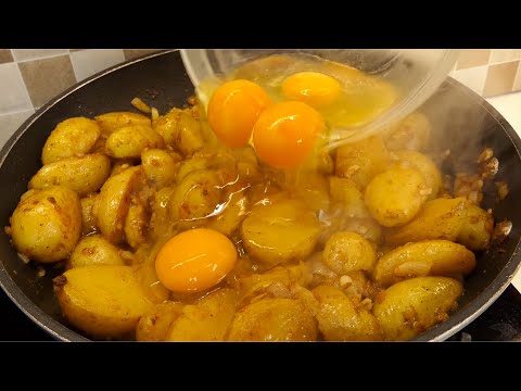 Hast du Kartoffeln und Eier zu Hause ❓Besser als Pommes Frites 🍟