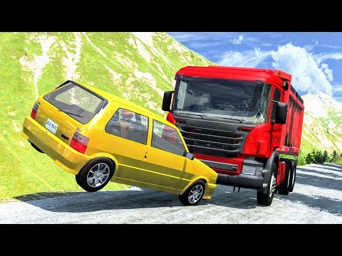 Realistic High Speed Crashes #41 - BeamNG Drive | CrashBoomPunk