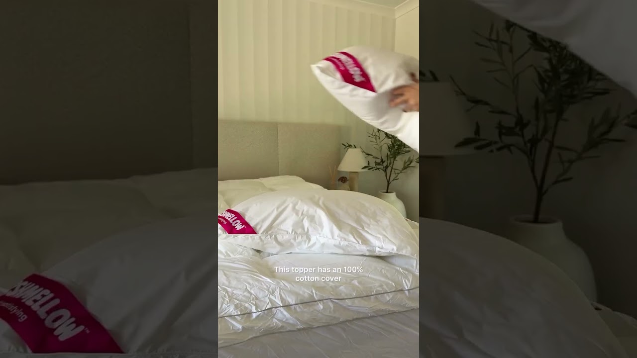 Marshmellow Mattress Topper Review Hotel Bed Feel @ Home Super Sleeper Pro DC RESTED #mattresstopper