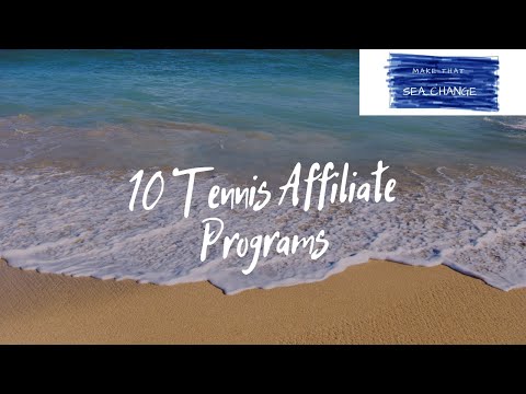 10 Tennis Affiliate Programs