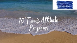 10 Tennis Affiliate Programs