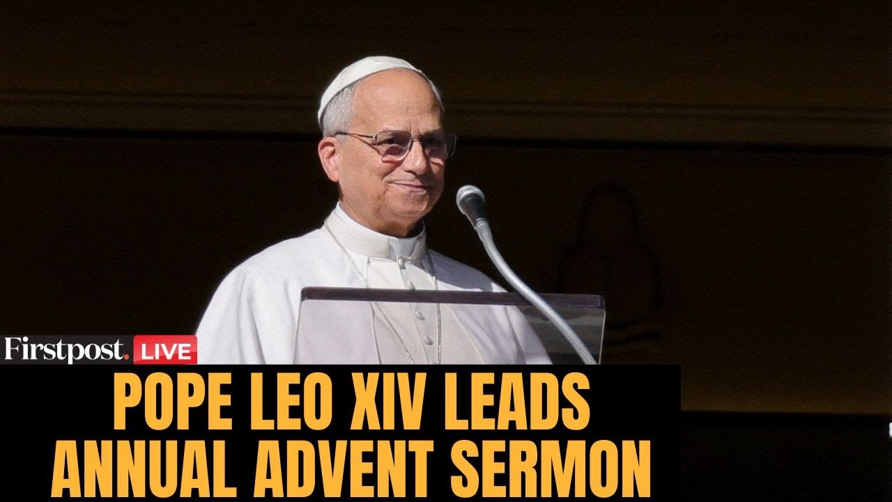 LIVE: Pope Leo XIV Delivers His Advent Sermon Before Cardinals, Bishops, and the Papal Household