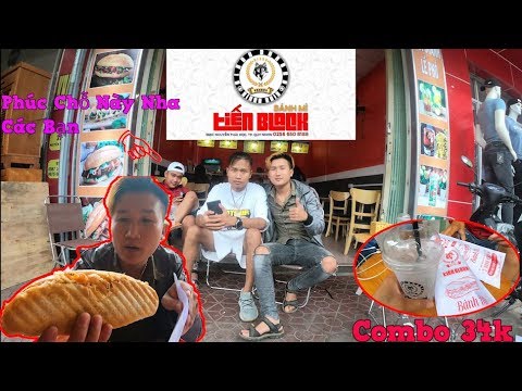 NVL | Bánh Mì Tiến Black | Thử Ăn ComBo 34k Ngon Hay KHông