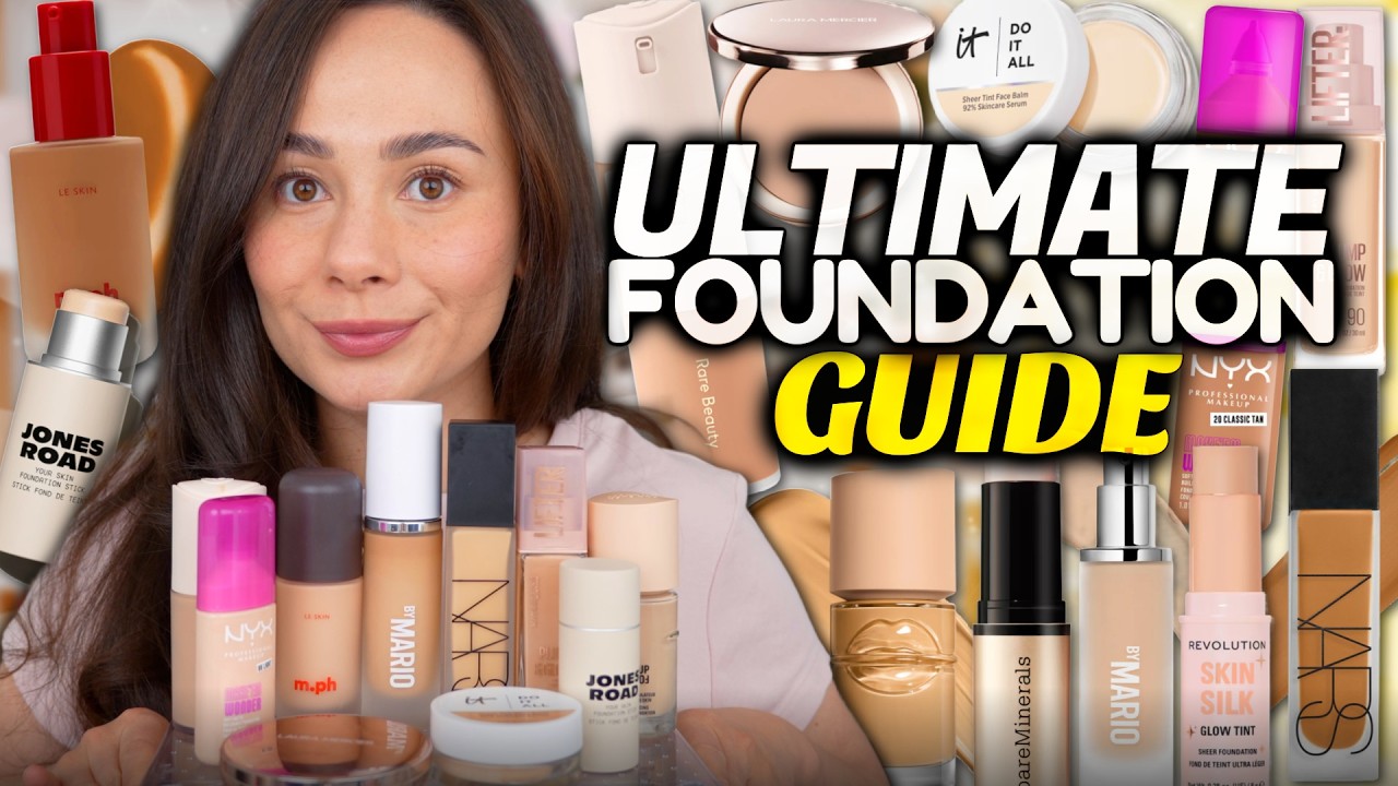 I TRIED EVERY NEW VIRAL FOUNDATION…THE ULTIMATE GUIDE!