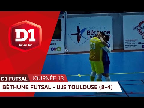 J13 : Béthune Futsal - UJS Toulouse (8-4)