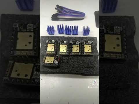 Unboxing a 3d printer motherboard (SKR 2 - from Bigtreetech) #Cats #Shorts