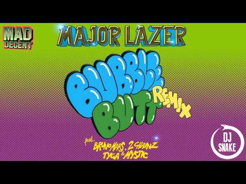 [Trap] Major Lazer - Bubble Butt (DJ SNAKE Remix) (Official Audio)