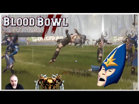 Blood Bowl 2 - ELF ELF ELF - Game 1 - High Elves vs. Wood Elves