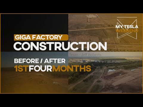 GigaFactories before/after 1st 4-months - side by side comparisons