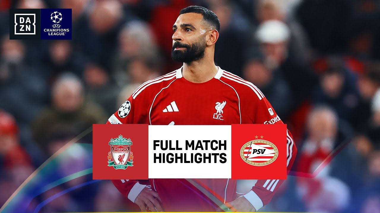Liverpool vs. PSV | UEFA Champions League Highlights | Matchday 5 | 2025-2026