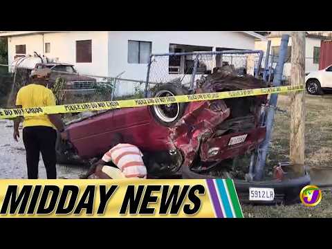 Tourism Worker Killed in St Ann Crash | Midday News