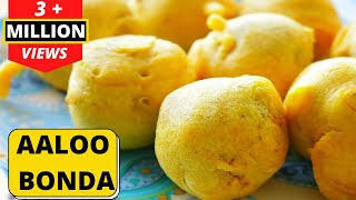 Aloo Bonda/ Batata Vada in Hindi - Spicy Mashed Potato Stuffed Dumplings