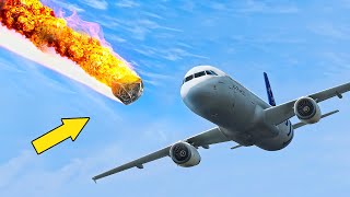Deadly Meteorite Destroyed A321 Killed Over 200 Passengers | GTA 5