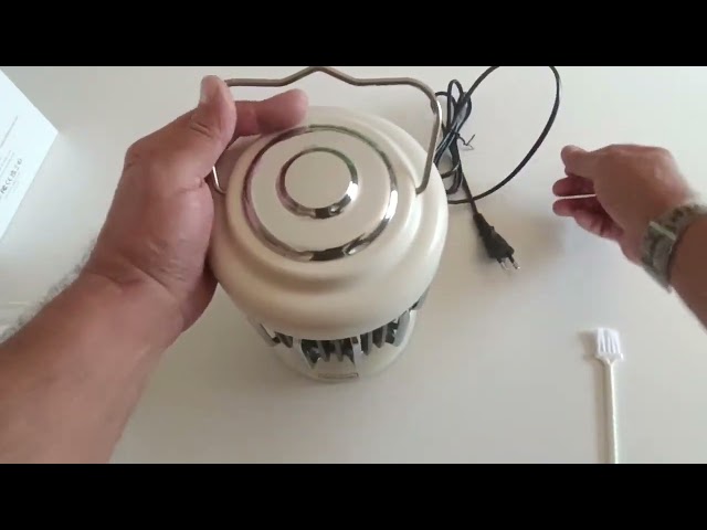 Vídeo relacionado con GeckoMan Espectro Híbrido, Interruptor Estanco, Lampara Antimosquitos Electrico Exterior e Interior, Mata Mosquitos Electrico Matamoscas Mata Moscas Anti Insectos