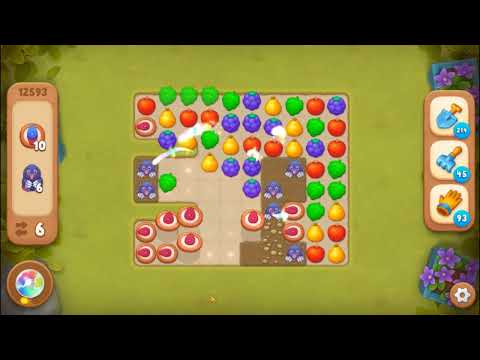 Gardenscapes Level 12593 No Boosters SD