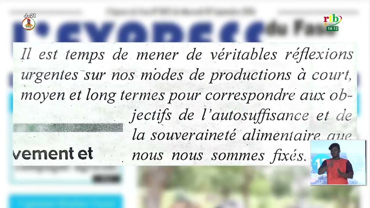 Revue de presse du 09 septembre 2026