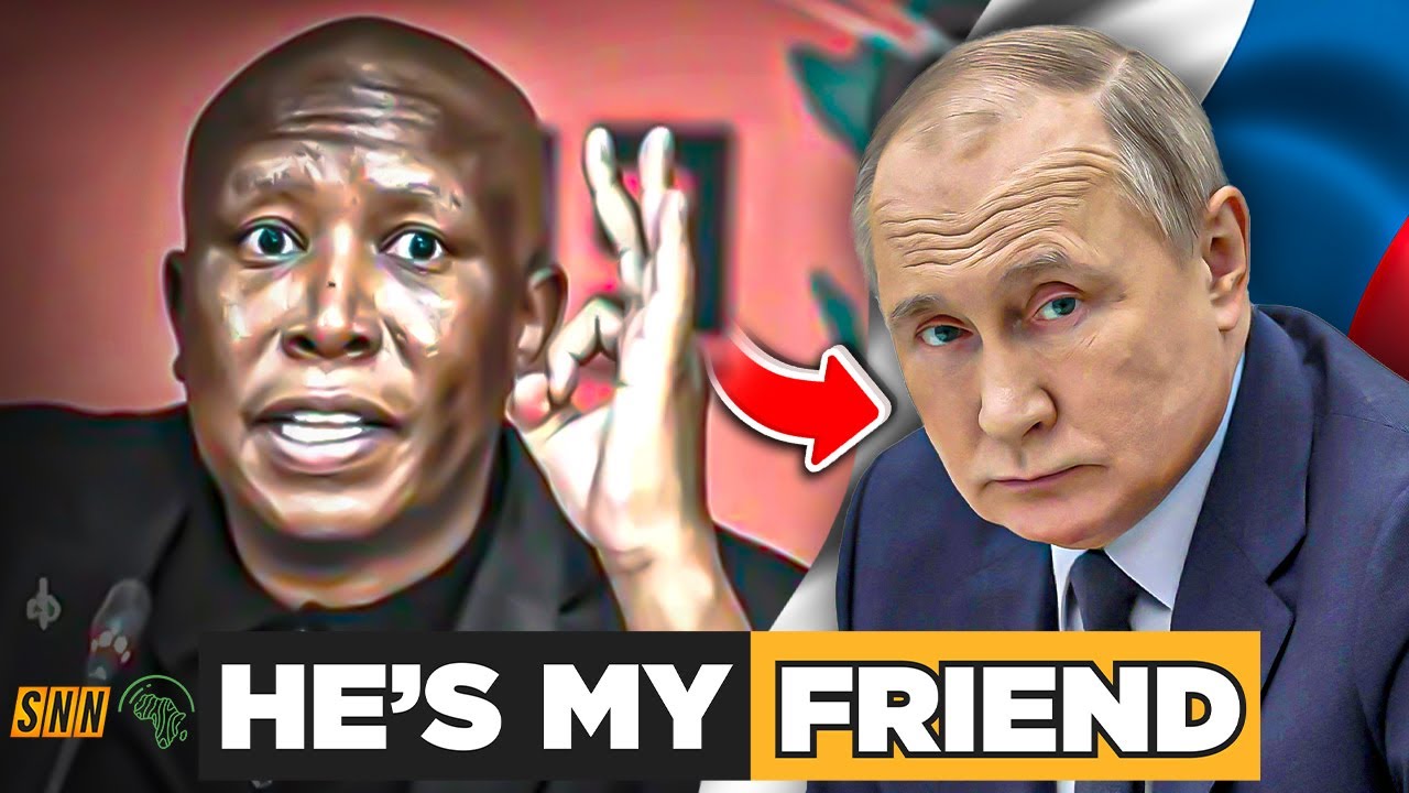 JULIUS MALEMA EXPLAINS RUSSIA’S STRATEGY AND STANDS STRONG WITH PUTIN!