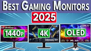 Best Gaming Monitor 2025 | 1440p, 240hz, 4K & OLED | Best Ga