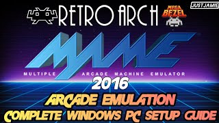Setting up MAME with Retroarch Emulation #retroarch #mame #emulator