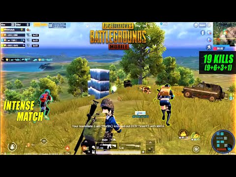 PUBG MOBILE | Amazing Intense Match In Runic Power Mode