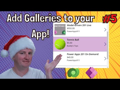 Adding and Designing Galleries for your Canvas App EP5 Adding and Designing Galleries for your Canvas App EP5